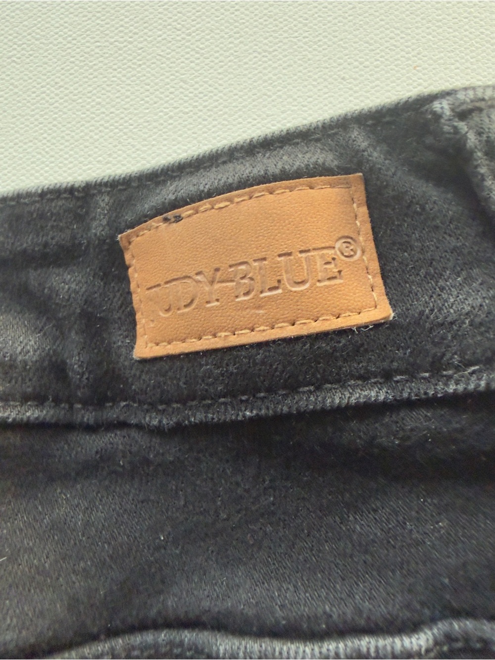 EUC Women's Judy Blue Los Angeles Black Straight Leg Jeans Size 16W/30" Inseam - Picture 11 of 11
